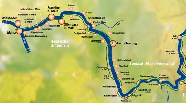 Die schoensten Radwege im Rhein-Main-Gebiet > Hallo-Bergstrasse - Das