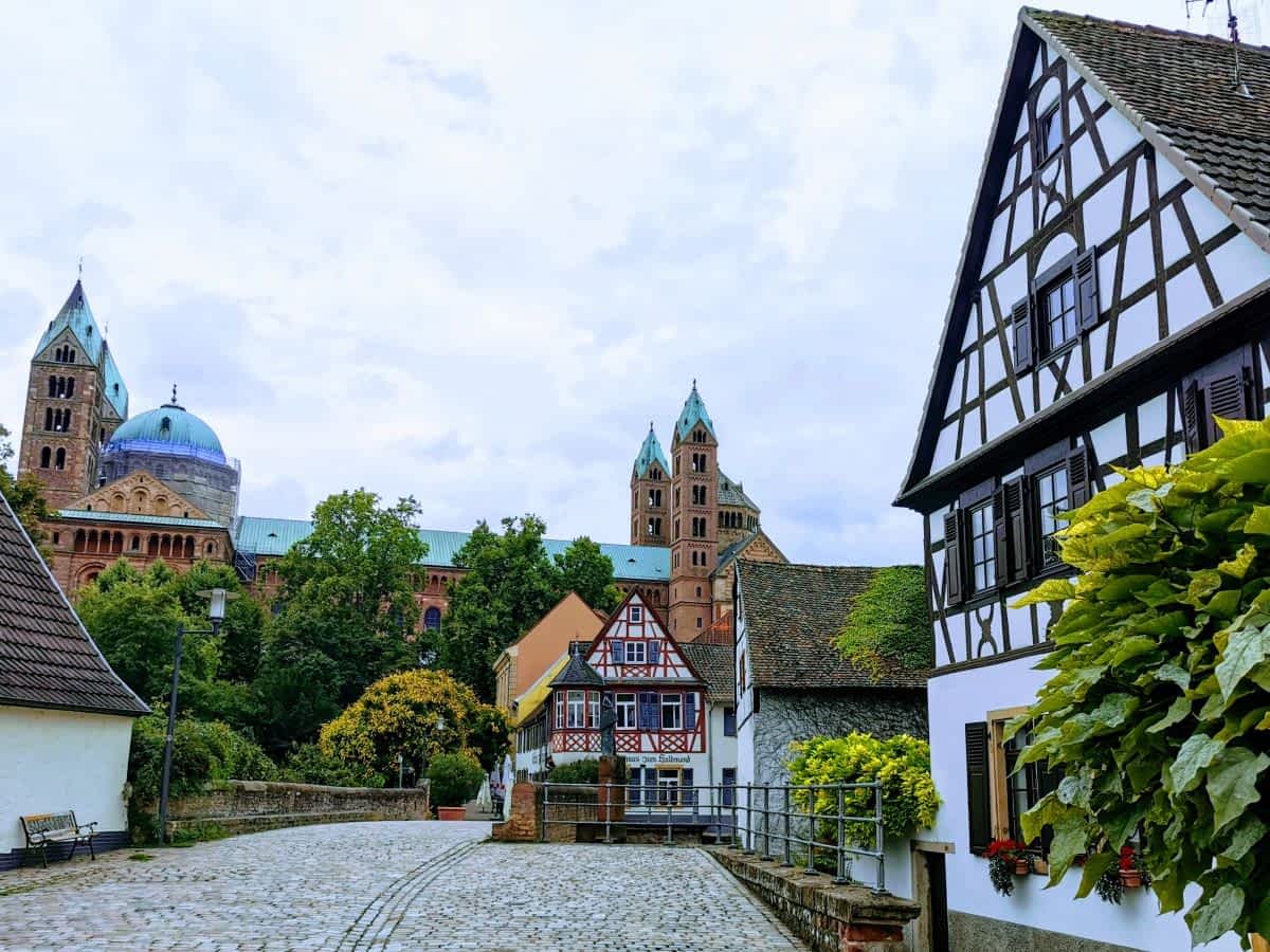 Blick auf den Dom zu Speyer