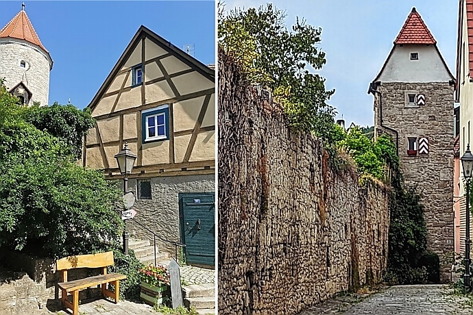 Sommerhausen: Türme und Stadtmauer
