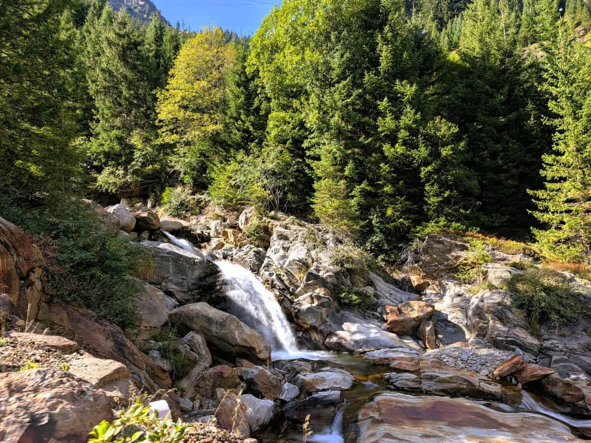 Panorama der Wanderung von Maiern zur Stadlalm