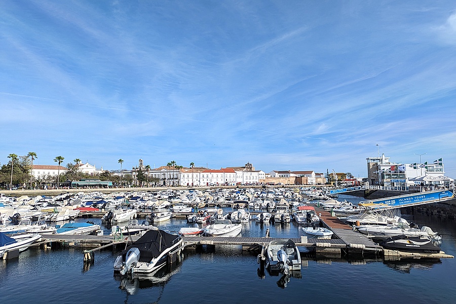 Faro Hafengebiet